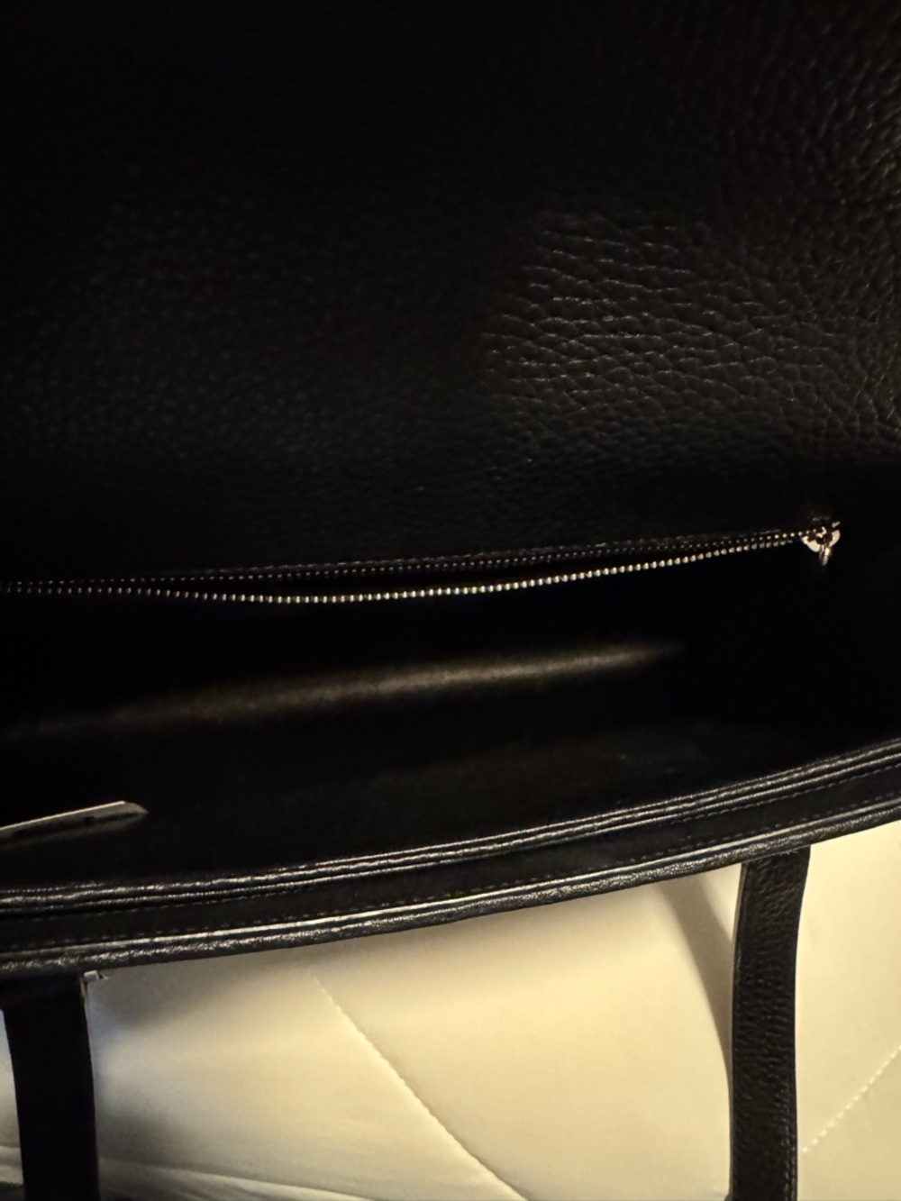 Dior Leopard Print Satchel in Black and Brown - Picture 10 of 12